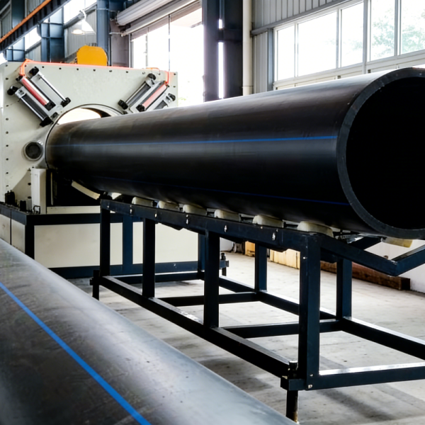 Automatic HDPE Pipe Extrusion Line for PE100 Water Gas Supply Pipes with 16-1600mm Diameter Range