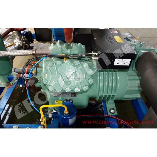 10 000 кг Пластинчатый ледовый станок для рыб из нержавеющей стали/Гальванизированный стальной корпус