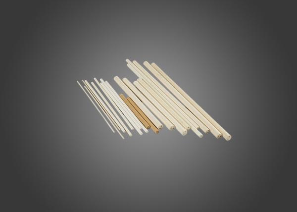 Four Hole Ceramic Insulator Tube , Both Ends Open Magnesium Alloy Tube