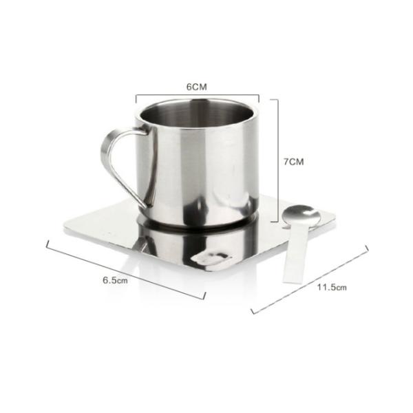 Professional Stainless Steel Tumblercustom Coffee Mugs With Lid Spoon