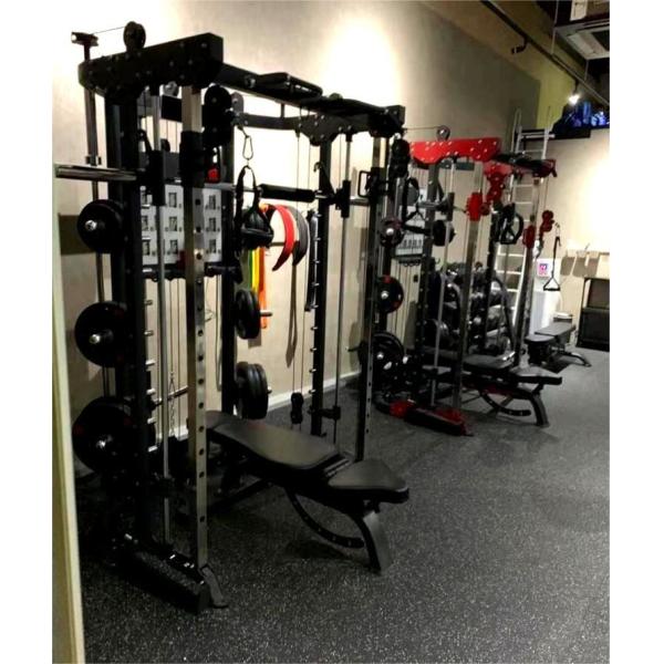 1730*2010*2230mm Gym Equipment Commercial Multi Trainer Squatting Rack Smith Machine Power Rack