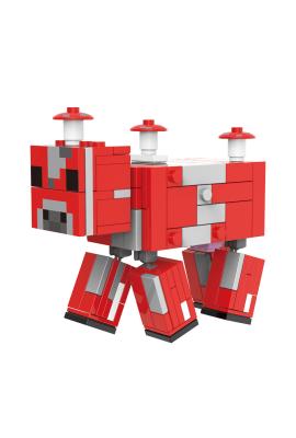 Christmas gift my world pillager snow ravager guardian rabbit bunnie zombie mini figures building blocks