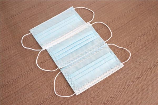 Non Woven BFE 95% Face Mask For Infection Control With Elastic Earloops High Breathability