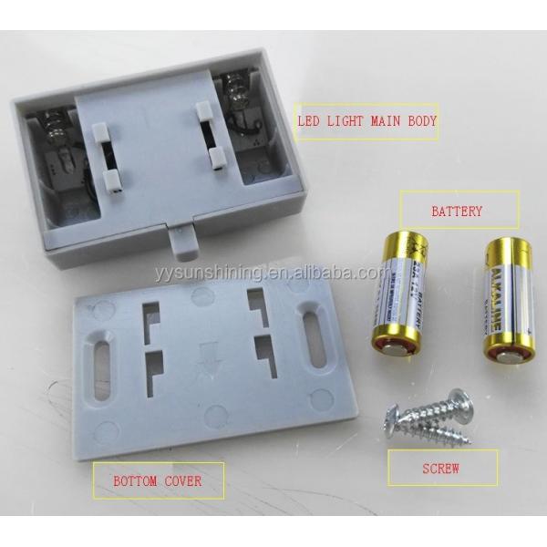 LED Kitchen Cabinets Bookshelves and Other Hinge Lights with Door Control Switch