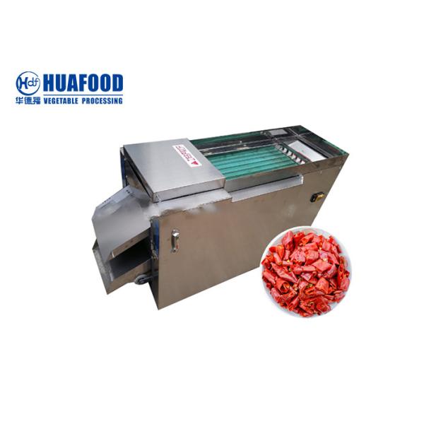 500kg/h Multifunction Vegetable Cutting Machine Pepper Chilli Stem Cutting Machine