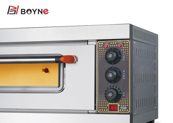Forno de cozimento industrial de vidro da bandeja 3.2kw da plataforma 1 da porta 1