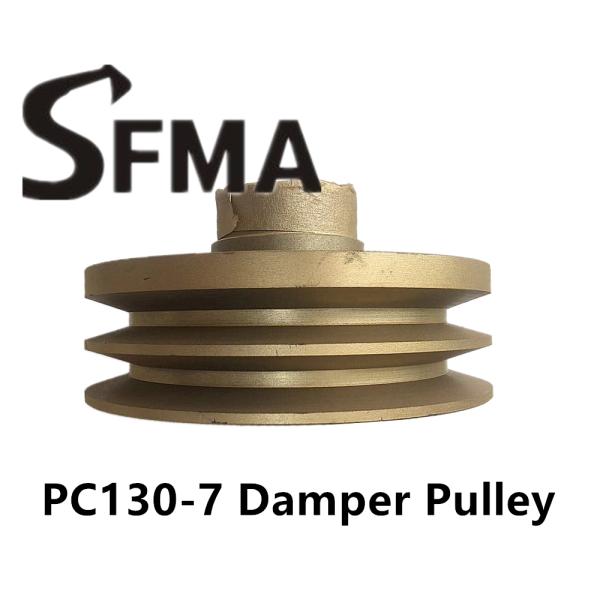 Excavator 2 Groove OD170 PC130-7 Engine Fan Pulley