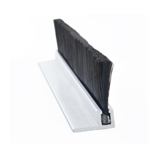 Aluminum Alloy PVC Brush Under Door Brush Seal Bristles 1000mm