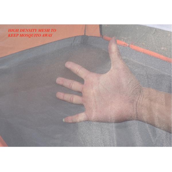 Внешние палаточные палатки Уютный и легкий дизайн 210D полиэстер Ripstop Дождь и солнечная защита Подходит для 2-3 человек