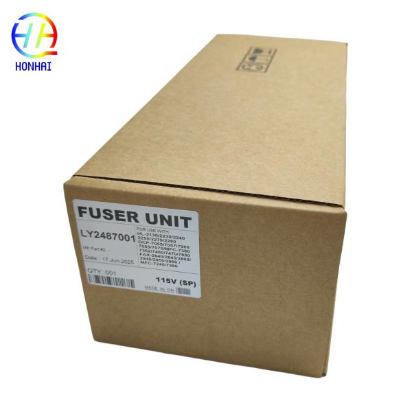 Unidad de fusión LY2487001 para impresoras Brother DCP-7060D 7065DN HL-2220 2230 2240 2240D 2270DW 2280DW, ensamble de fusión de 110V