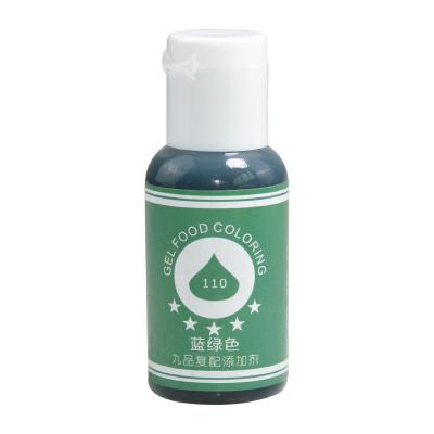 Teal Gel Food Coloring For Cake Mix Royal Icing Highly Concentrated