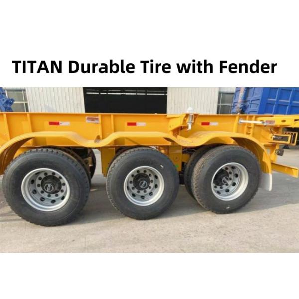 TITAN 3 Axle 40Ft Skeleton Trailer for Sale