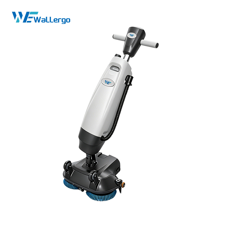 Sell Well Dual Mops Smart Cleaning Floor Cleaning Machine Household Walk Behind Mini Floor Scrubber