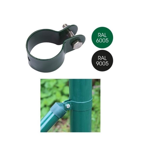 ISO9001 2008 Steel Fence Post Clamps Metal Fence Accessories Iron Steel
