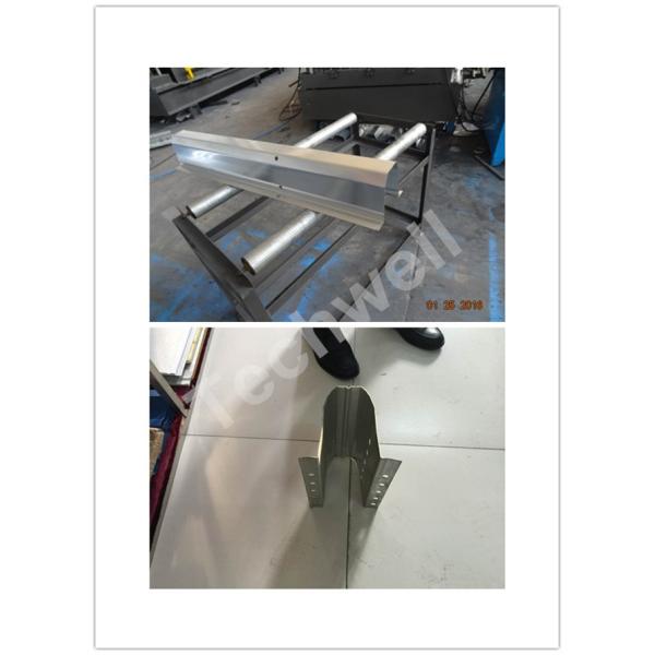 Канал шляпы настройки по частоте ПЛК стальной формировать машину с 0-15м/мин формируя скорость