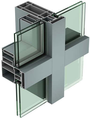 Рамка штранг-прессования профессионального алюминиевого профиля ненесущей стены тонкая алюминиевая