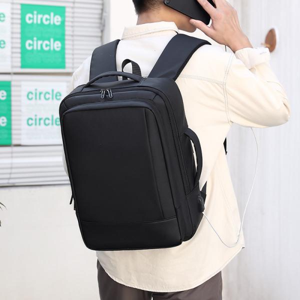 Business Laptop Backpack Waterproof Large Capacity For Men