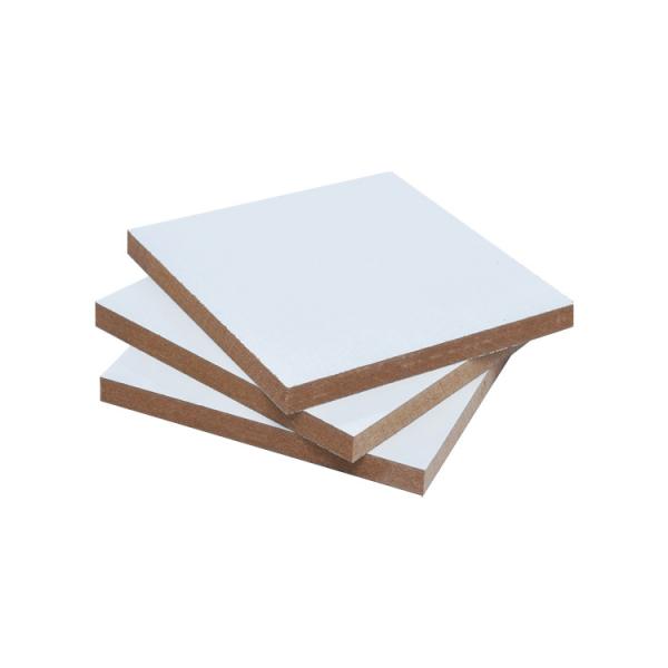 Hard Boards 18mm UV Melamine Paper Laminated MDF Board for Moisture-Proof Furniture