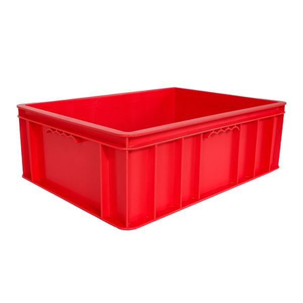 Food Grade Turnover PP Box for Eco-Friendly Vegetable Logistics in 490x355x164mm