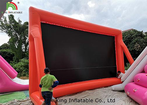 Tela de filme inflável de 7 M Long Portable Outdoor para o cinema exterior