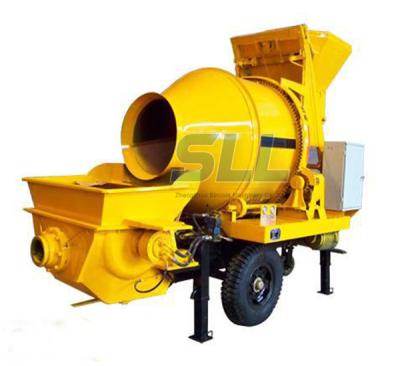 JBT30 Electric Concrete Mixer Machine With Pump Machine 100m Delivery Pipe