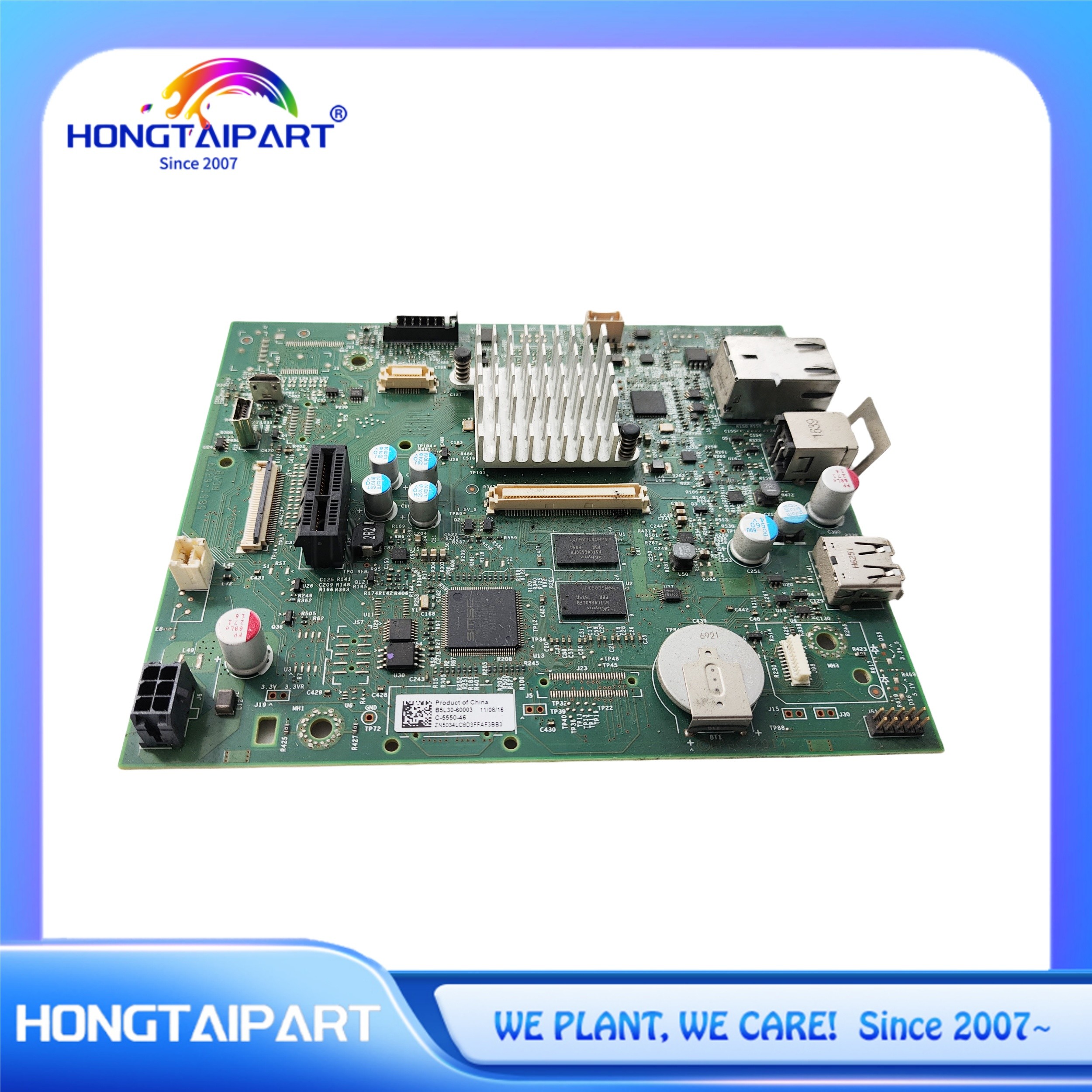 Форматировщик для принтера HP M553 M552 M577 552DN 553N Материнская плата Hongtaipart