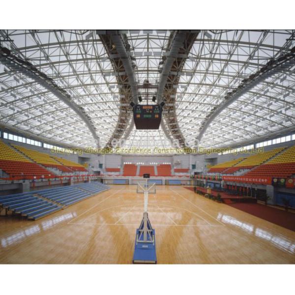 Подгонянные светлые ферменные конструкции крыши железного каркаса стальной структуры ферменной конструкции для спорта Халл