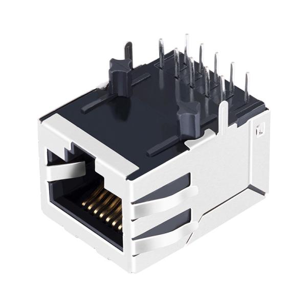 7499111001A 1000 Base-t Magnetic Single Port RJ45 Jack With LED LPJG0813CNL