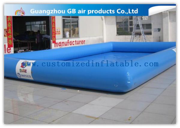 Outdoor Inflatable Swimming Pool , Inflatable Swimming Water Pool For Kids