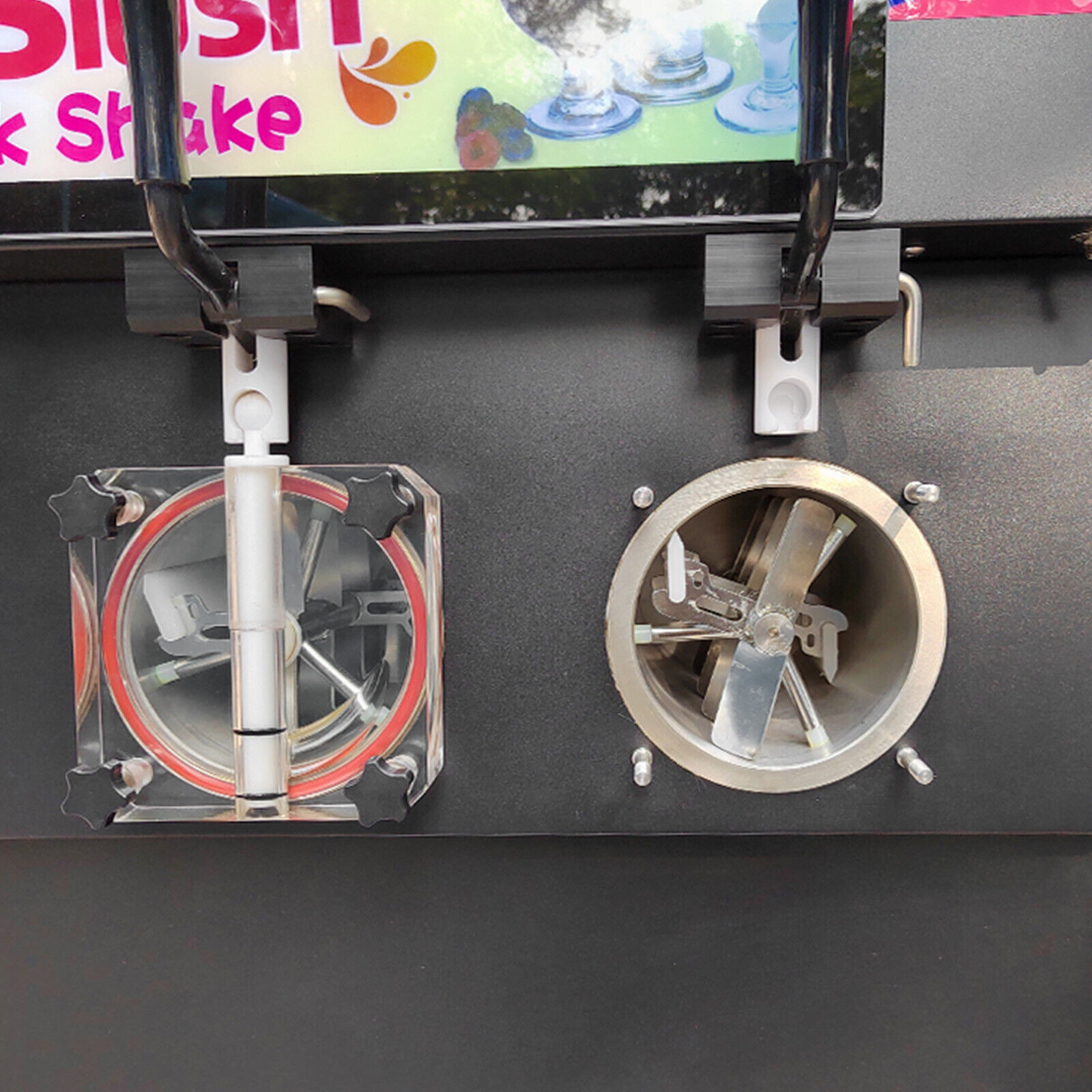 2 аромата высокий замкнутый мороженый коктейль производитель Slush Machine