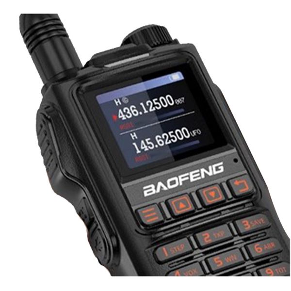 Baofeng UV-18H NOAA GPS Handheld Radio with 10 Days Battery Life Walkie Talkie for Outdoor Use