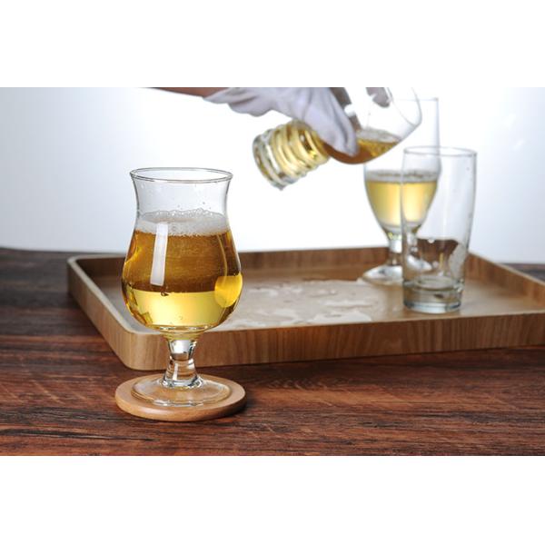 Handmade Beer Glasses Duvel Tulip Shape 370ml/13oz Capacity For Promotion