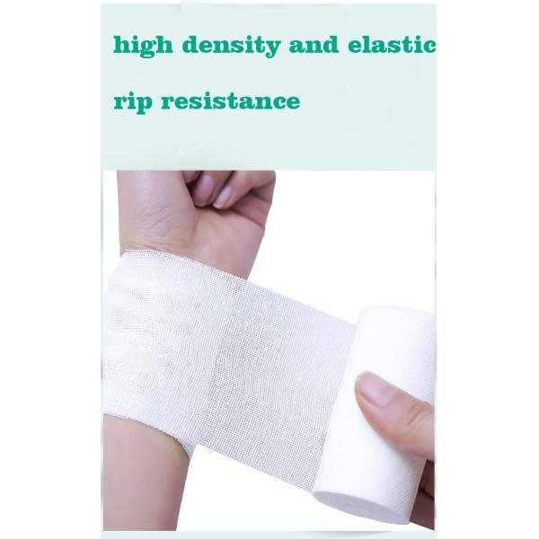 Medical Bandage Gauze Cotton For Wound Care Absorbent Elastic High Density