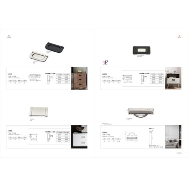 Новый европейский стиль Luxury Zinc Alloy Brushed Nickel Gold Straight Bar Cabinet Door Hardware Interior Closet Knurled Hand Новый европейский стиль