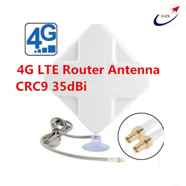 GJX 35dBi 4G LTE panel antenna 4g indoor wifi router  CRC9 4G antenna