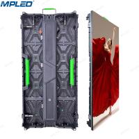 Eventos de escenario Pantalla LED de alquiler para exteriores Echada 3.91 mm Publicidad LED Video Wall