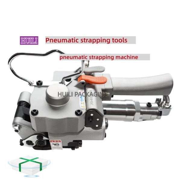 PP PET pneumatic strapping machine 13-25mm pneumatic strapping tool with hot melt adhesive