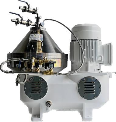 Full Automatic 3000L/H Disc Milk Centrifuge For Food Beverage Shops