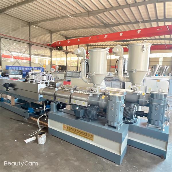 Customizable 75mm Corrugated Pipe Extrusion Line with 22 Rpm Screw Speed and 0.6-3m/min Line Speed