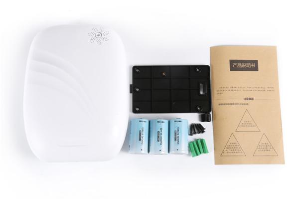 Black / White Home Scent Diffuser Machine , 3 D Batteries Home Aroma Machine
