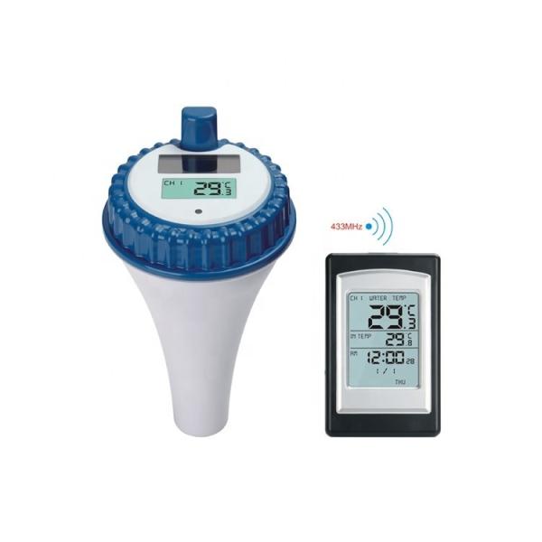 WT0124 Customized End Wireless Swimming Pool Floating Thermometer Waterproof Long Lasting