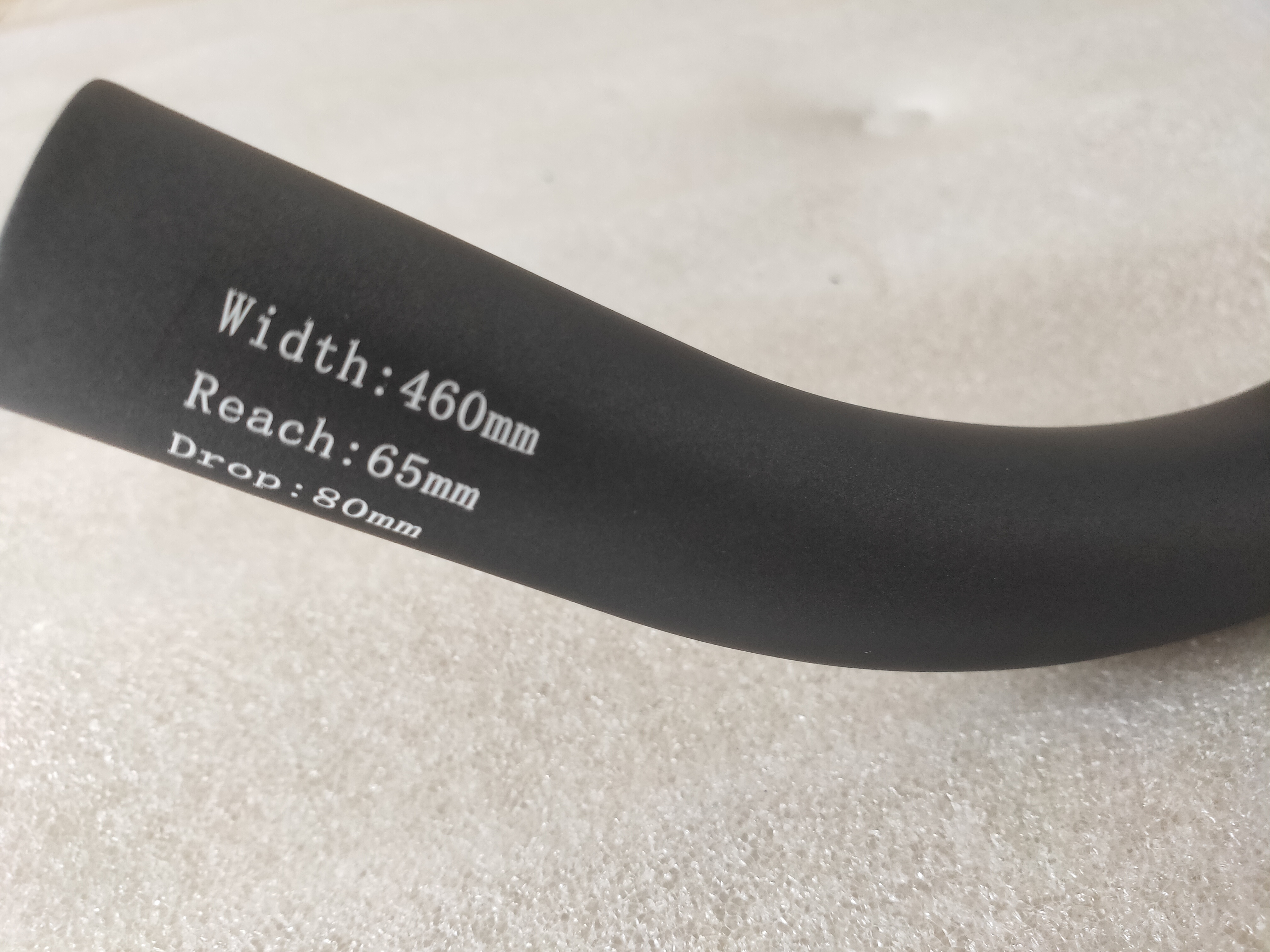 ШИРИНА 1 340/380/420/460MM Handlebar гравия сажи ((W1 C-C)