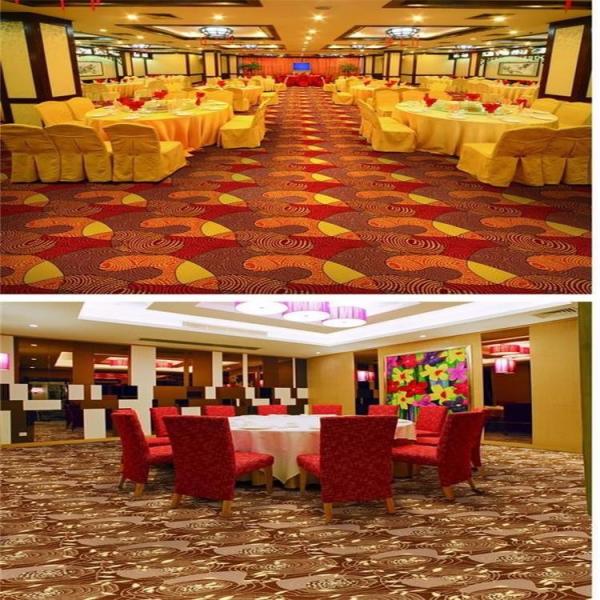 Luxury fireproof nylon floor carpet for western restaurant