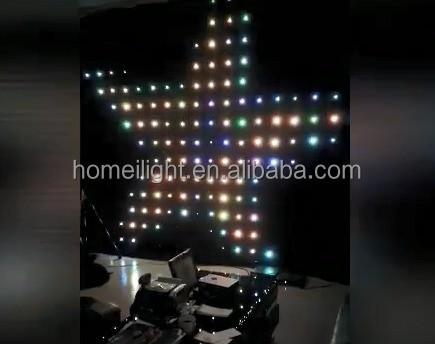 Flexible LED Mesh Video Curtain Display P18 for Resolution Display