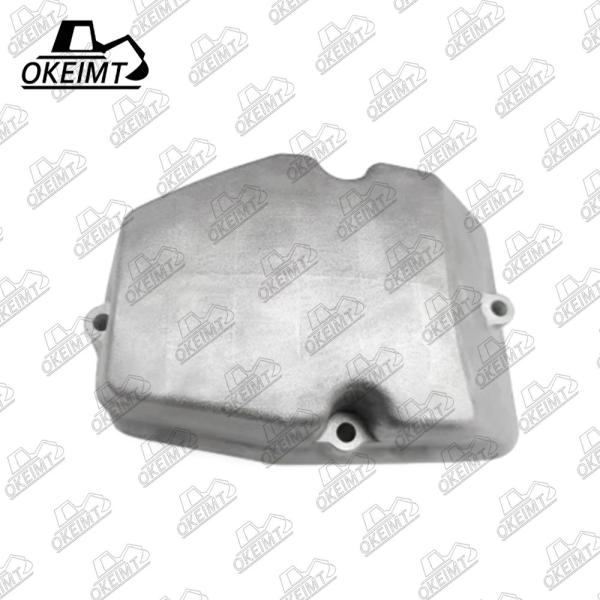 Grey Metal Valve Chamber Cover For PERKINS Excavator Engine Assembly