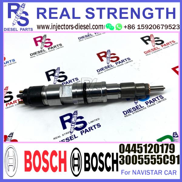 Diesel Common Rail Injector Assembly 0445120179 3005555C91 fuel injector for Bosch 2008-2009 Navistar MaxxForce11.0L