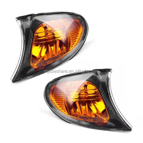 BMW Série E46 3 Luz de sinal de virada Adicionar Luz de canto amarelo para melhorar a visibilidade