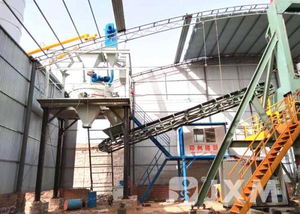 High Efficient Stationary Concrete Batching Plant 75M3 Dry Mix Batching Plant