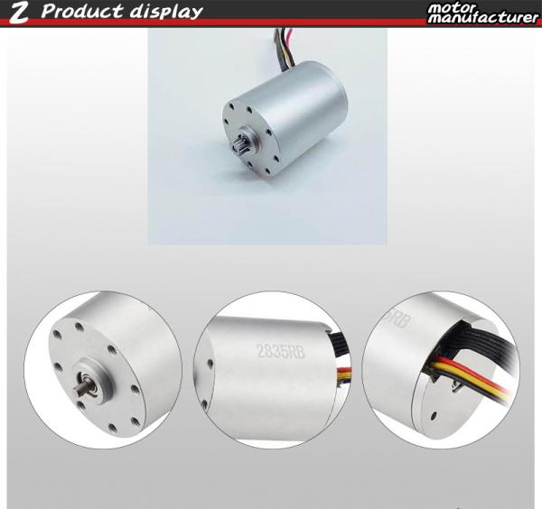 Faradyi Custom 28mm Diameter Coreless Dc Motor 12V Motor High Torque Micro Brushless Dc Motor For Robot