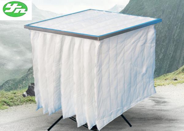 6 o saco branco dos sacos F9 filtra o material da tela não tecida para a indústria de pintura
